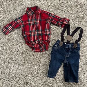 Baby boy matching outfit